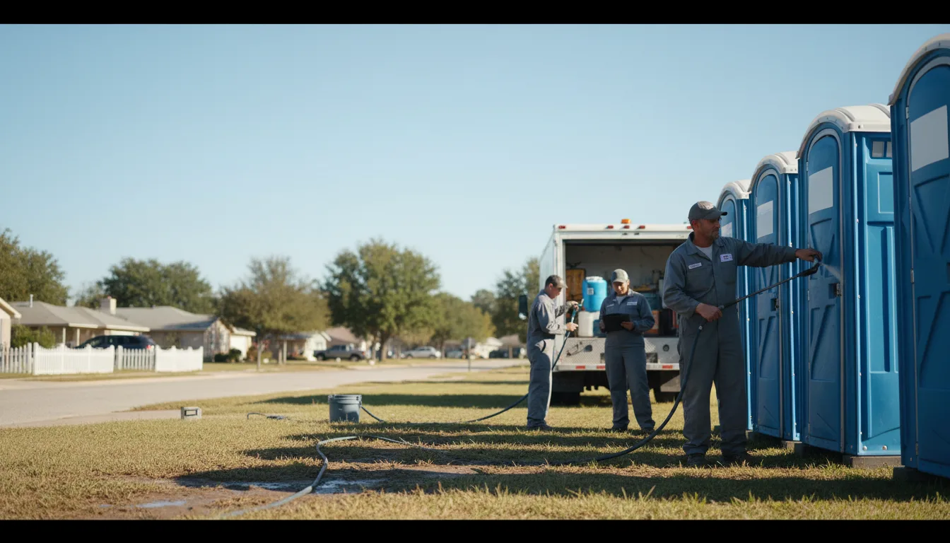 Long-Term Portable Toilet Rental in Oquawka, IL near me